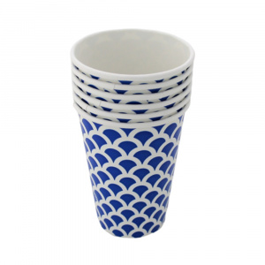 Set 6 pahare 355ml SEA BLUE