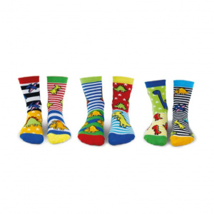 Set 6 șosete copii Sockasaurus