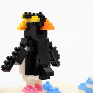 Set construcție Microbricks pinguin 169 piese - Img 7