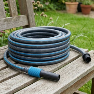 Set furtun de grădină20m, 1/2", cu accesorii de conectare