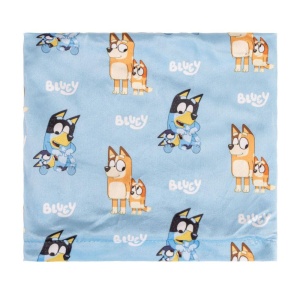 Set pentru copii, cu căciulă, mănuși și guler, personaj Bluey, Cerda