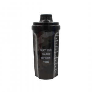 Shaker May The Gains, Koopman, culoarea negru, 700ml