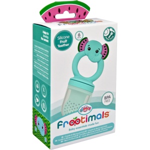 Suzetă din silicon pentru fructe Melany Melephant Frootimals - Img 4