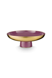 Tavă din metal, Pip Studio, Low Lilac, 12.5x35 cm, colecția Lily&Lotus
