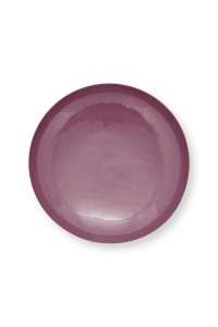 Tavă din metal, Pip Studio, Low Lilac, 12.5x35 cm, colecția Lily&Lotus