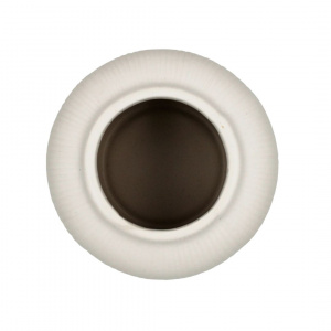 Vază decorativă ceramică alb 15x15x13cm
