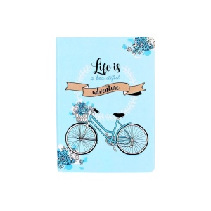 Agenda cadou pentru femei Nekupto – „Life is a Beautiful Adventure” 18.5 x 13.5 cm – 80 file