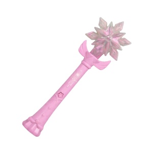Baghetă magică roz cu stea – jucărie interactivă cu lumini led și sunete, Genie Pets, Whimsy Workshop