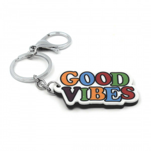 Breloc cu mesaj - Good vibes - Img 2