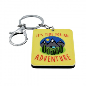 Breloc cu mesaj - It's Time for an Adventure - Img 2