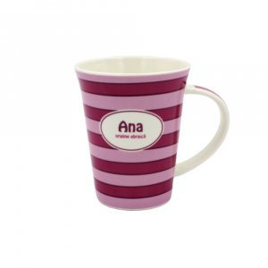 Cană din porțelan personalizată Ana
