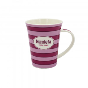 Cană din porțelan personalizată Nicoleta