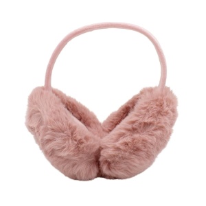 Căști pufoase mărimea XXL, pentru urechi, Antonio, Ø 14 cm, culoarea roz pudrat