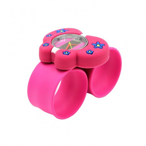 Ceas colectionabil Wacky Watch fluturaș ciclam