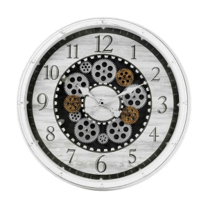 Ceas de perete, movement, 48 cm, alb