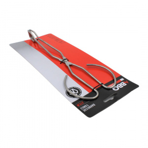 Clește tip foarfecă pentru grătar, 27 cm, inox, design ergonomic, BBQ, rezistent la temperaturi ridicate