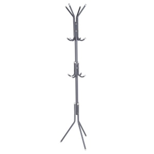 Cuier metalic pentru haine, 170 cm, gri, Storage Solutions