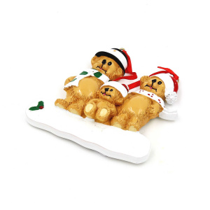 Decorațiune cu magnet - Familia de ursuleți „Ursulescu” - Img 2