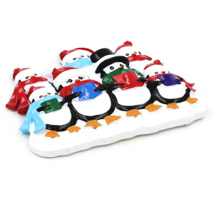 Decorațiune cu magnet - Trupa de pinguini, cor madrigal