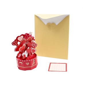 Decorațiune din hârtie Magic Pop-Ups Inimi - Img 3