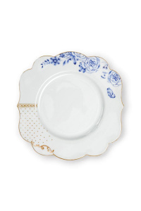 Farfurie din porțelan, Pip Studio, 23.5cm, colecția Royal White - Img 1