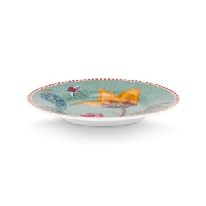 Farfurie din porțelan, Pip Studio, Blue, 12 cm, colecția Blooming Tales
