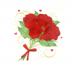 Felicitare 3D Premium Pop-up Roses - Img 2