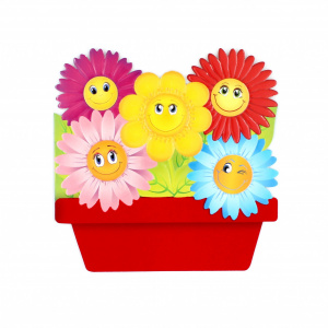 Felicitare Gold Flora Friends
