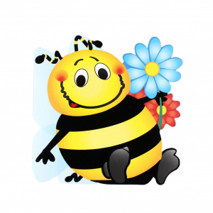 Felicitare Gold Flower Bee - Img 2