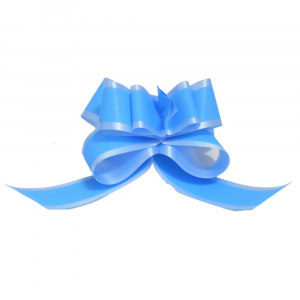 Fundă Flower cu autoformare culoarea bleu - Img 3