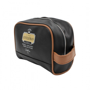 Geantă cosmetică, cu mesajul "Original, intelligent, strong and stylish", Nekupto, colecția Gentlemen's League