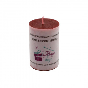 Lumânare parfumată Magic Days măr & scorțișoară 7.5cm