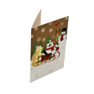 Mini felicitare Craft Christmas - Img 2