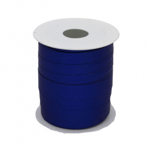 Minirolă rafie albastru mat 10m x 10mm