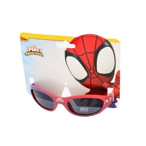 Ochelari de soare pentru copii, Spider-Man, protecție 100% UV, roșu