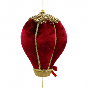 Ornament Decoris - Balon roșu cu aer