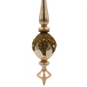 Ornament Decoris - Glob elegant rose 28cm