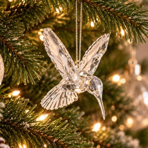 Ornament irizat transparent House of Seasons colibri