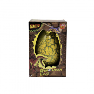 Ou galben figurină surpriză dinozaur XL