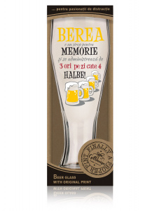 Pahar bere Berea - Sirop memorie - Img 2