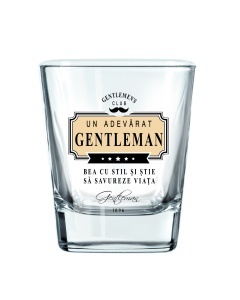 Pahar whisky „Bea cu stil și știe să savureze viața"