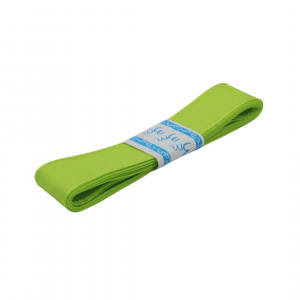 Panglică textilă VERDE DESCHIS 25mm x 3m - Img 1