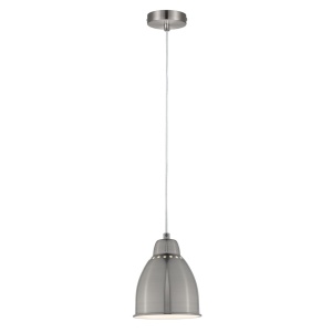 Pendul Neordic Hilla pentru plante, max. 1x40W, bec E27, culoare argintiu mat, 230V, din metal