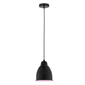Pendul Neordic Hilla pentru plante, max. 1x40W, bec E27, culoare negru, 230V, din metal