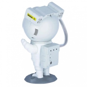 Proiector cer înstelat LED, astronaut, cu telecomandă, 21,5 cm, Ecarla
