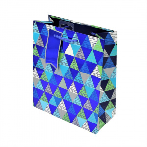 Punga cadou M hartie triangles - Img 2