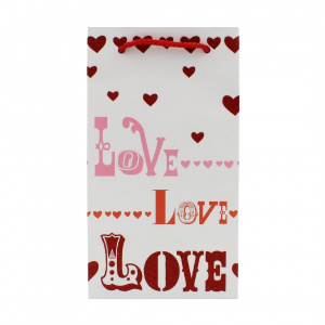 Punga P cadou parfum Love 19x10.5x9cm
