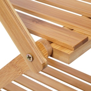 Raft pliabil din lemn de bambus, cu 4 polițe, 40x33.5x93.5 cm