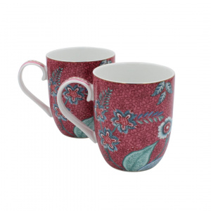 Set 2 cești din porțelan, Pip Studio, 145ml, colecția Flower Festival