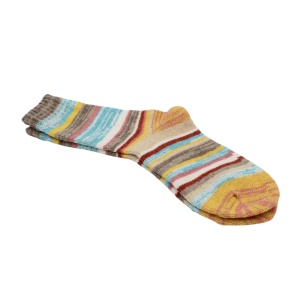 Set 3 perechi șosete colorate, Antonio, unisex, model dungi, 35/38
